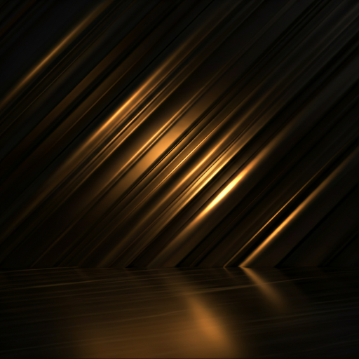 Abstract gold-toned privacy and security visual
